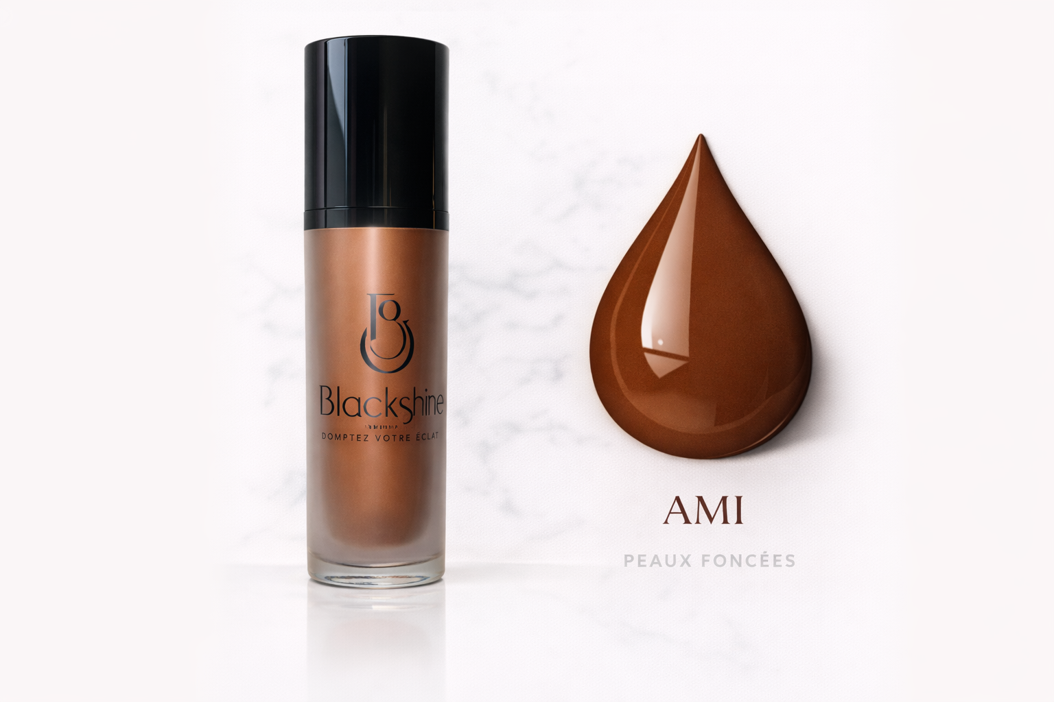 Fond de Teint waterproof Blackshine peau naturelle c est une bbcream