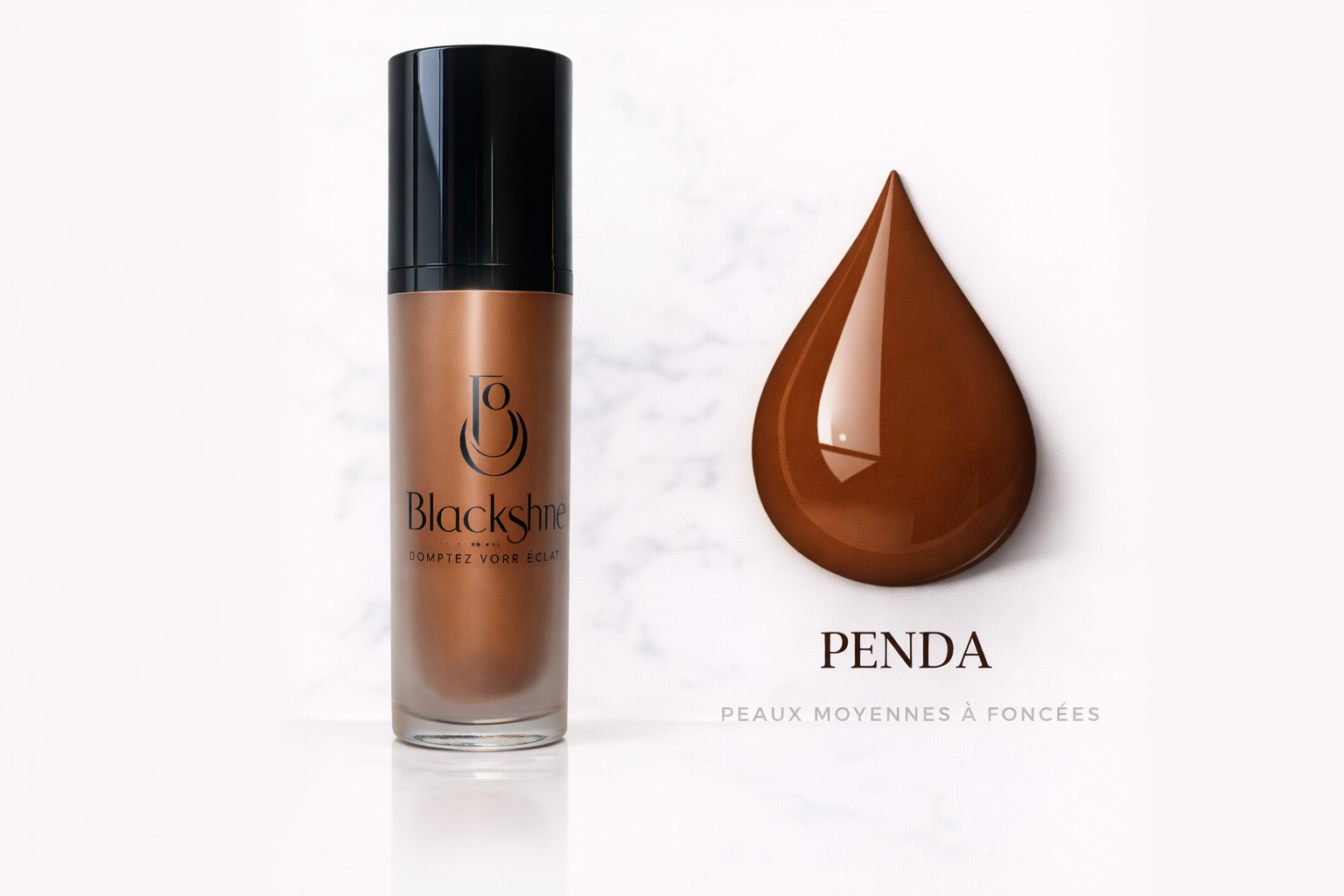 Fond de Teint Waterproof Blackshine longue tenue c est une bbcream