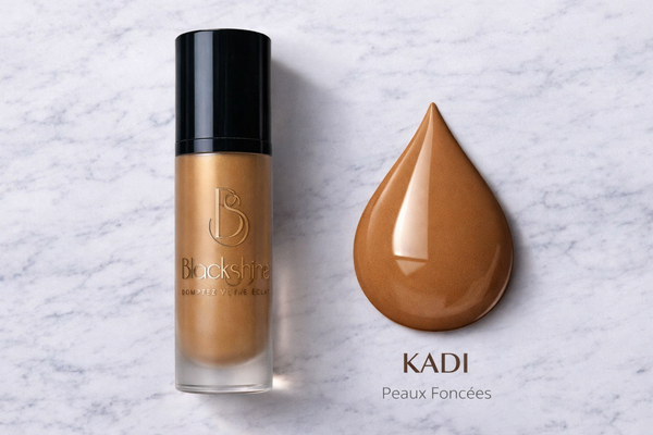 fond de teint waterproof Blackshine peau naturelle une bbcream
