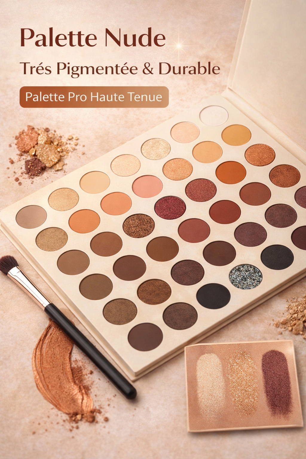 palette fards à paupières Blackshine
